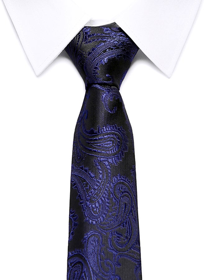 Polyester Necktie Blue - Image 2