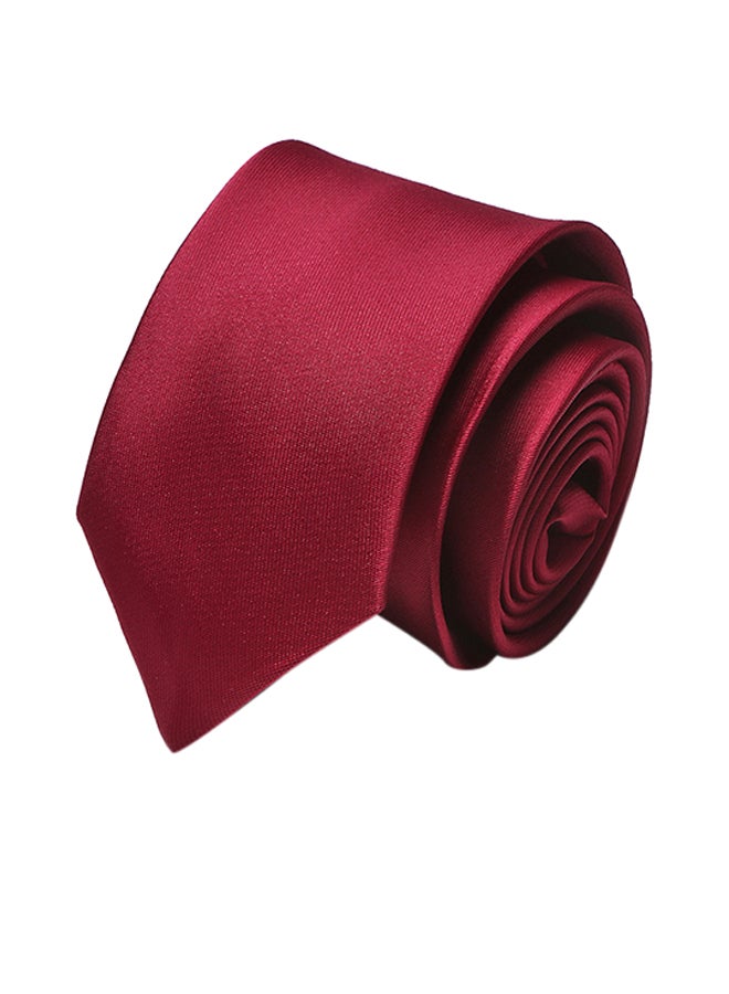 Generic Polyester Necktie red  - Image 1