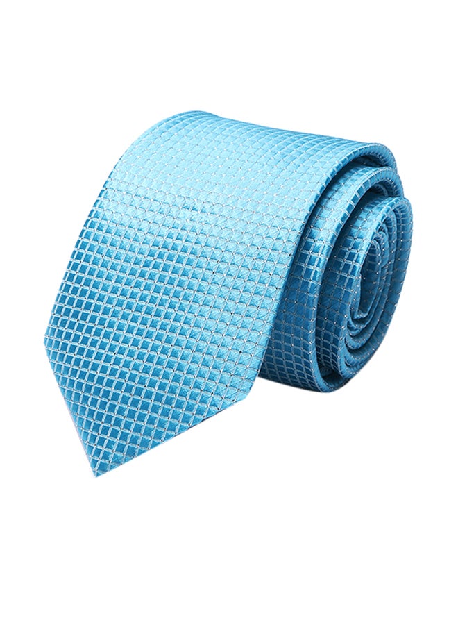 Polyester Necktie sky blue - Image 1