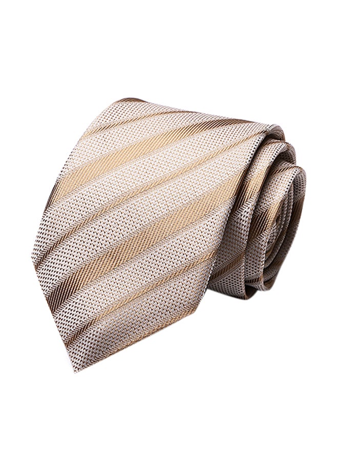 Polyester Necktie khaki - Image 1