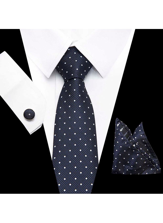Polyester Necktie dark blue