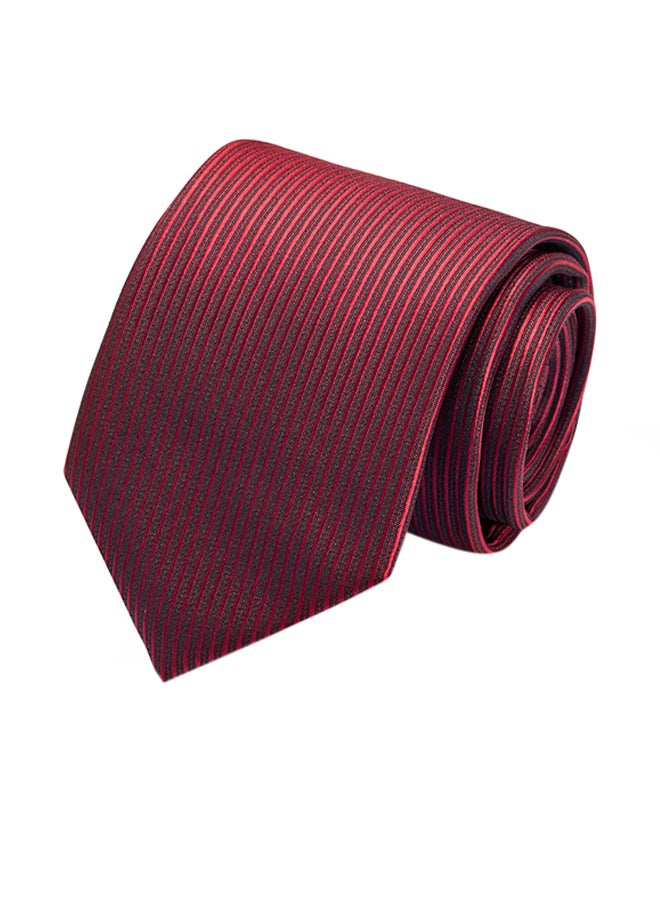 Polyester Necktie Burgundy - Image 1
