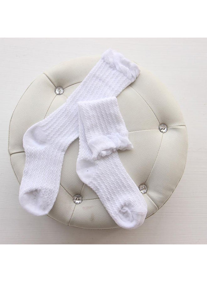 Bluelans Newborn Baby Girls Boys Cotton Knee High Socks Summer Anti-mosquito Stockings  - Image 1