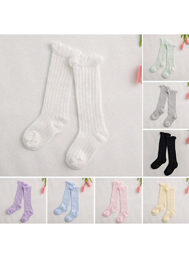 بلولانز جوارب صيفية للتدفئة للفتيات والأولاد الصغار وحديثي الولادة بطول يصل لفوق الركبة - Image 4