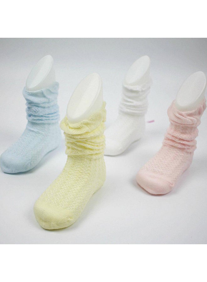 Bluelans Newborn Baby Girls Boys Cotton Knee High Socks Summer Anti-mosquito Stockings  - Image 4