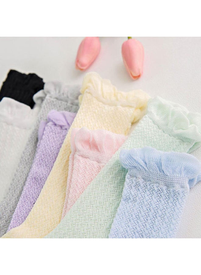 بلولانز جوارب صيفية للتدفئة للفتيات والأولاد الصغار وحديثي الولادة بطول يصل لفوق الركبة - Image 2