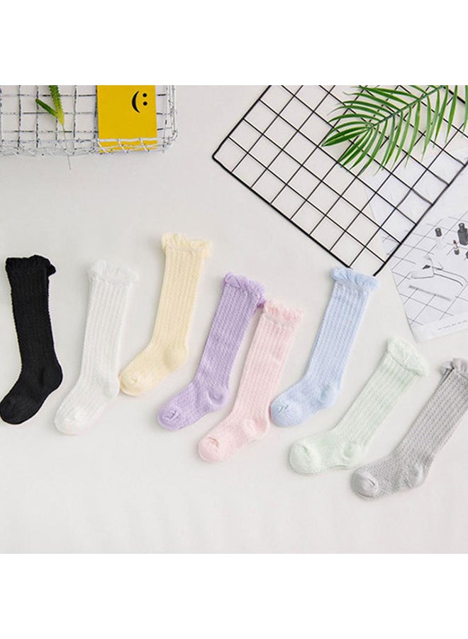 بلولانز جوارب صيفية للتدفئة للفتيات والأولاد الصغار وحديثي الولادة بطول يصل لفوق الركبة - Image 3