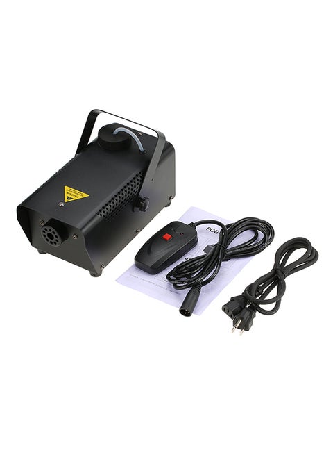 Portable Fog Smoke Machine with Wired Remote Control 1941grams Black