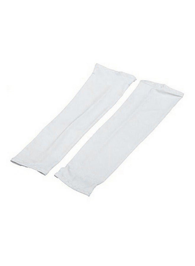 بلولانز أكمام حريرية صيفية للارتداء في الأماكن الخارجية 37.5 X 9سم