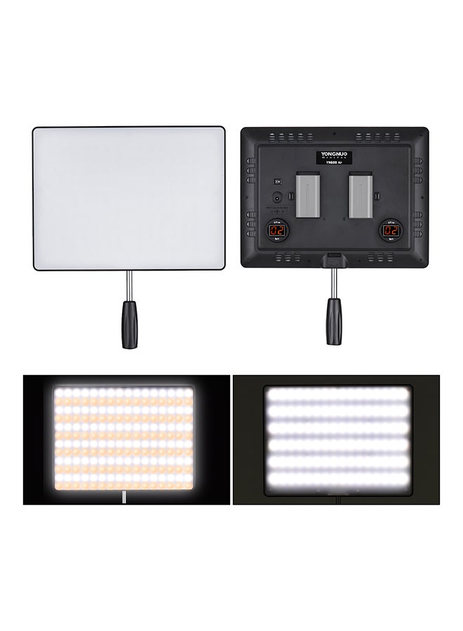 YONGNUO Temperature LED Video Photography Light YN600 Black  - Image 2