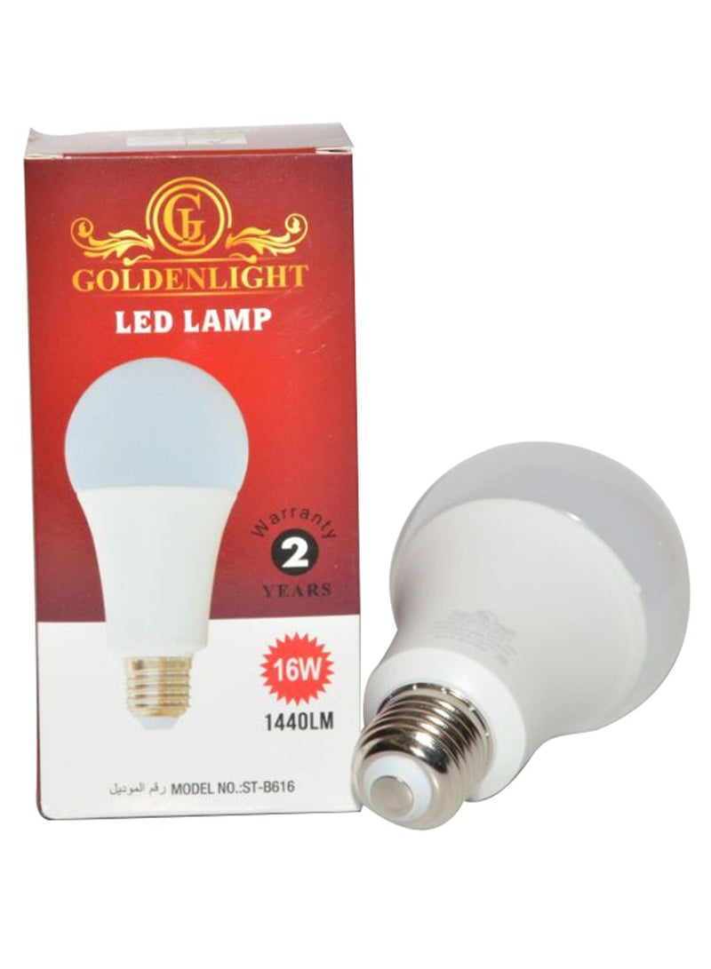 GoldenLight Retrofit Design LED Light Bulb White/Grey 