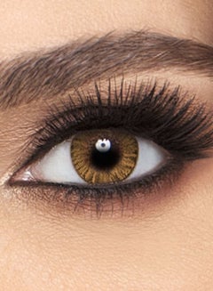 FRESHLOOK unisex Colorblends Honey Contact Lenses And Solution  - Image 2