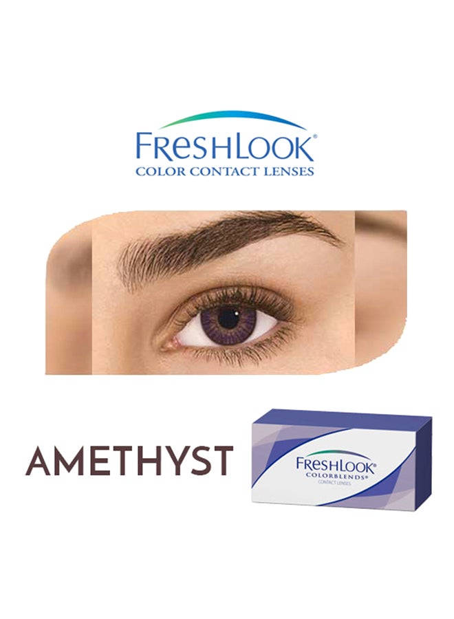 FRESHLOOK Pack Of 2 Colorblends Contact Lenses With Solution  - Image 3