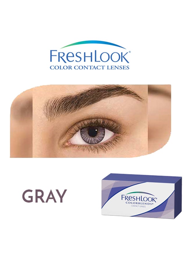 FRESHLOOK - unisex Pack Of 2 Colorblends One Month Disposable Contact Lenses With Solution - Image 1