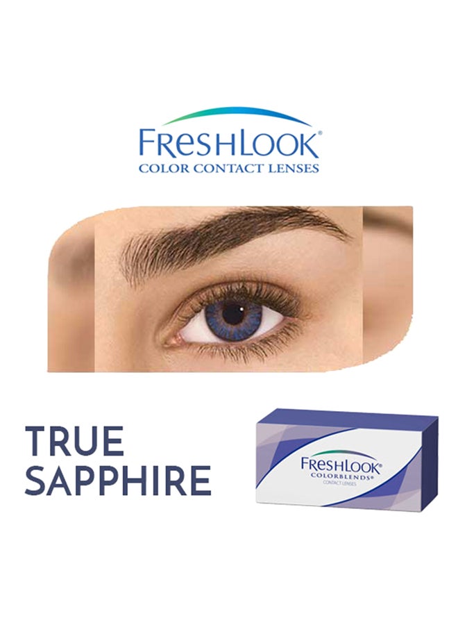 FRESHLOOK women Pack Of 2 Colorblends Monthly Disposable Contact Lenses - Image 3