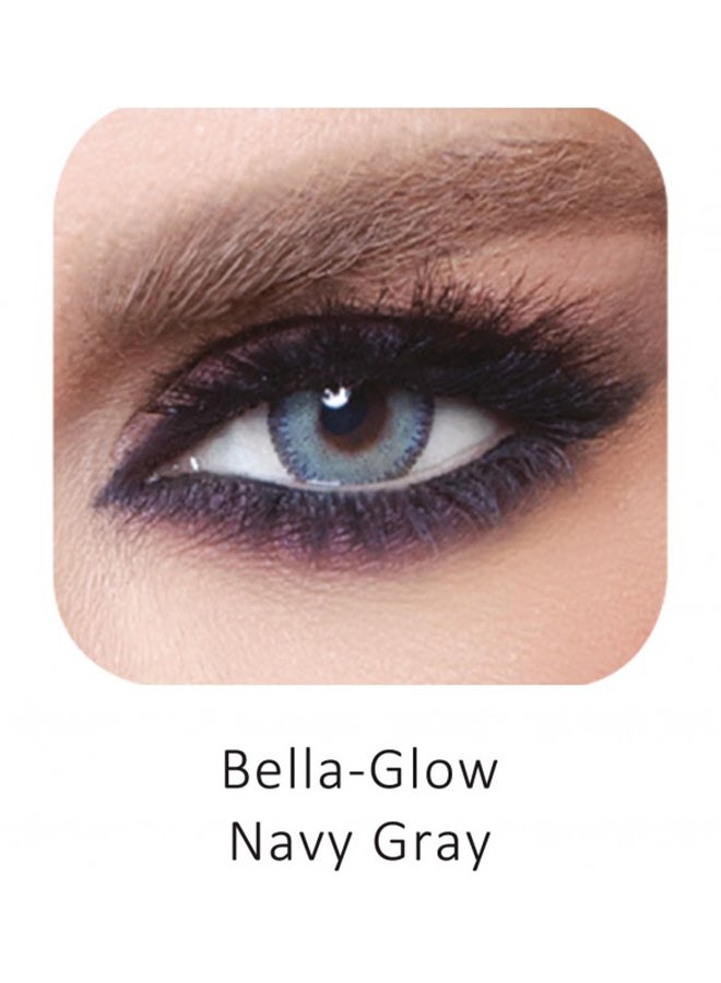 بيلا عدسات لاصقة من تشكيلة جلو باللون الرمادي البحري - Image 2