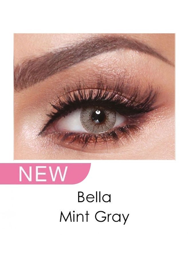 Bella - Amber Grey Elite Monthly Disposable Contact Lenses - Image 1