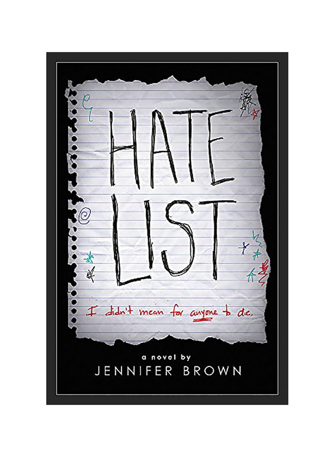 Hate List Paperback English by Jennifer Brown 