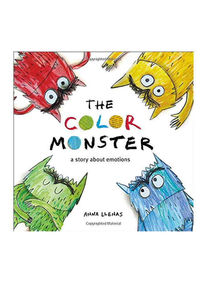 The Color Monster: A Story About Emotions Hardcover English by Anna Llenas