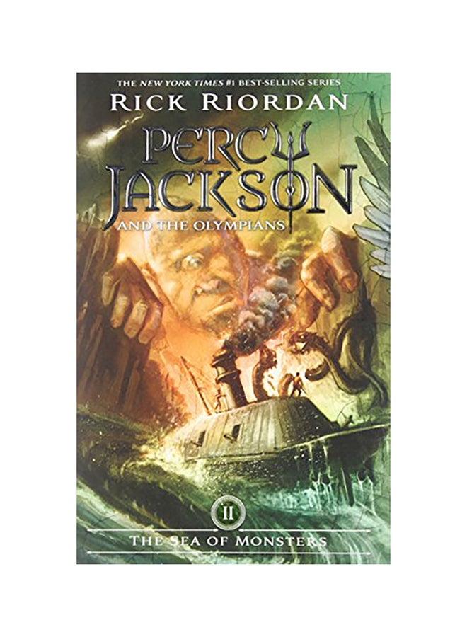 Percy Jackson and the Olympians, Book Two the Sea of Monsters Hardcover English by Rick Riordan