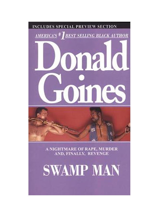 كتاب 'Swamp Man' غلاف ورقي الإنجليزية