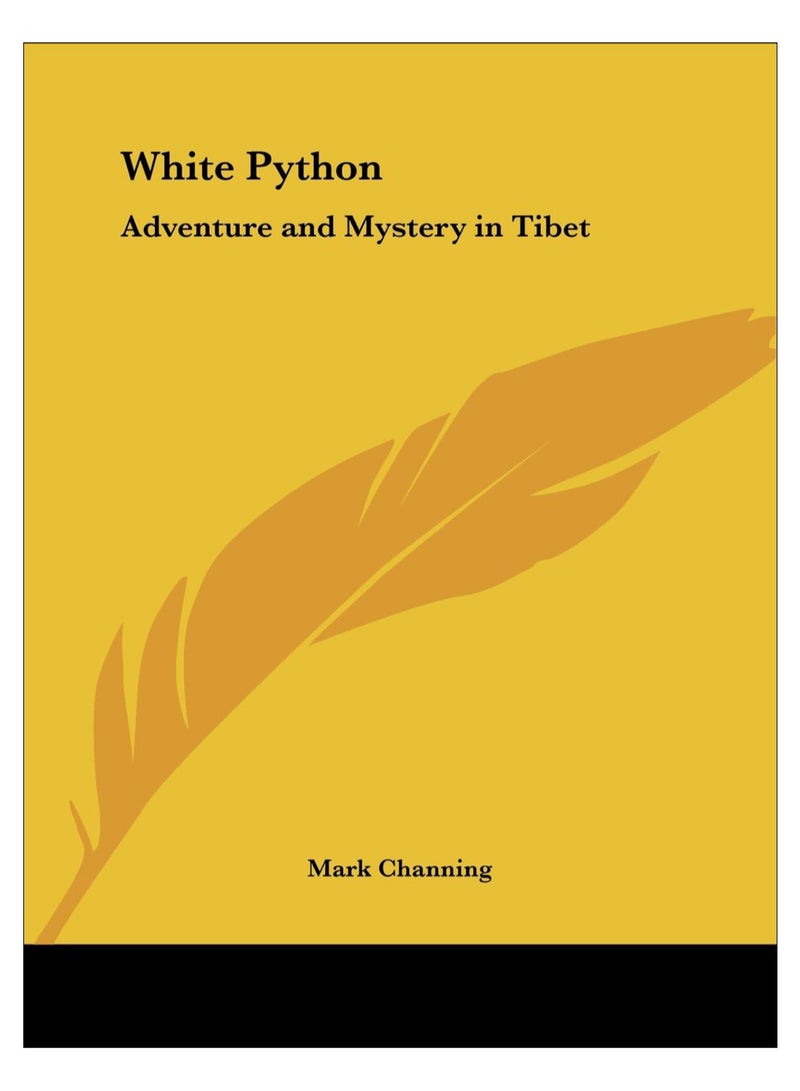 White Python paperback english - 1-Jun-2003 