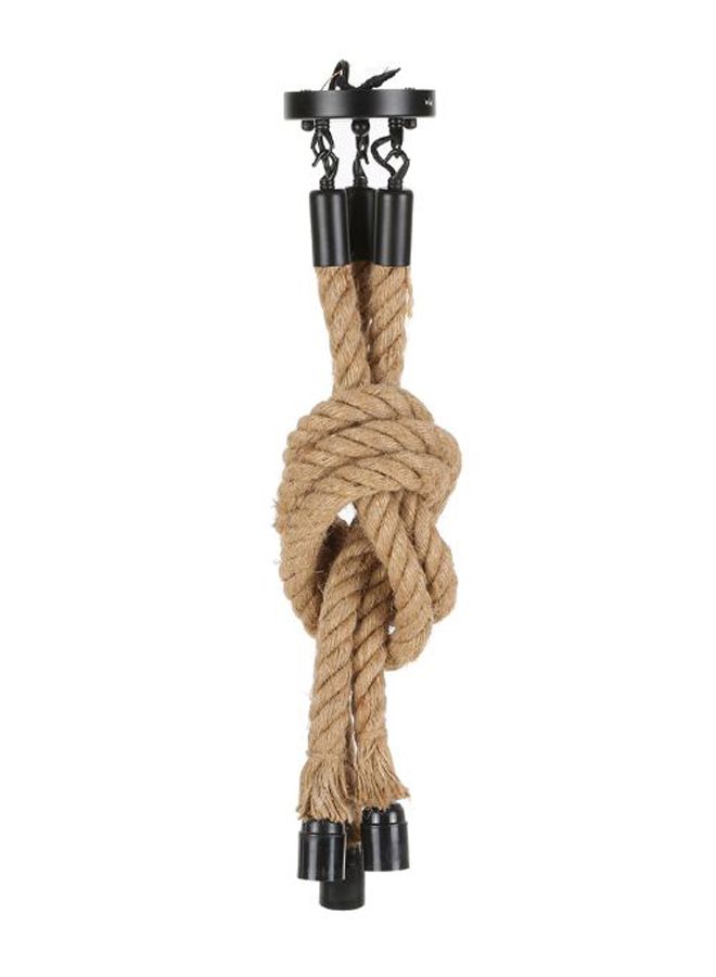 Tomshine Heads Rope Hanging Light Beige 