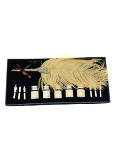 Feather Quill Pen Set Multicolour