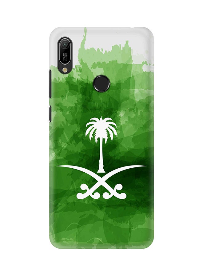 Stylizedd Protective Case Cover For Huawei Y6 Prime 2019 Saudi Emblem