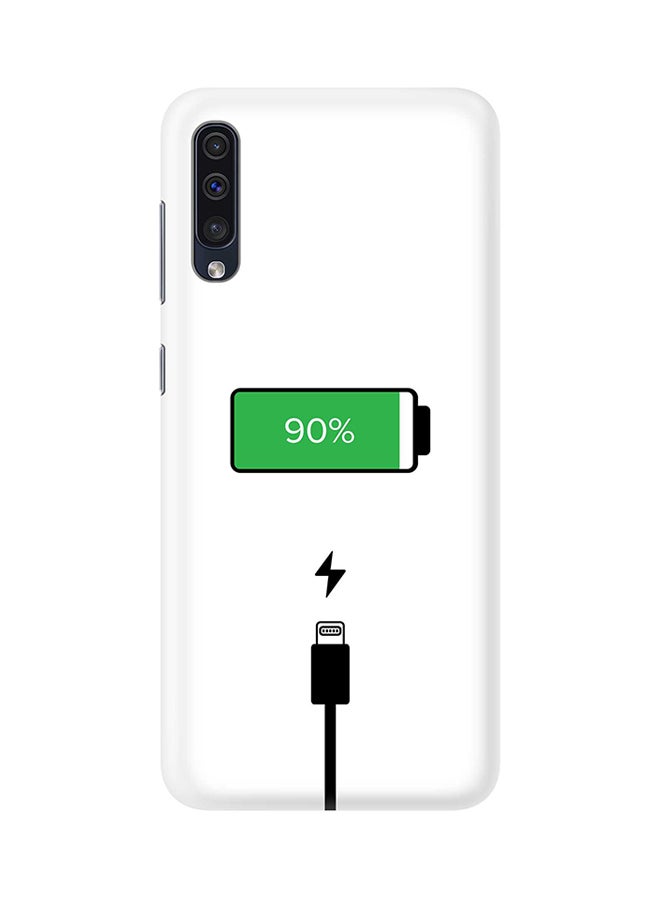 Stylizedd Protective Case Cover For Samsung Galaxy A50 Battery Charging 