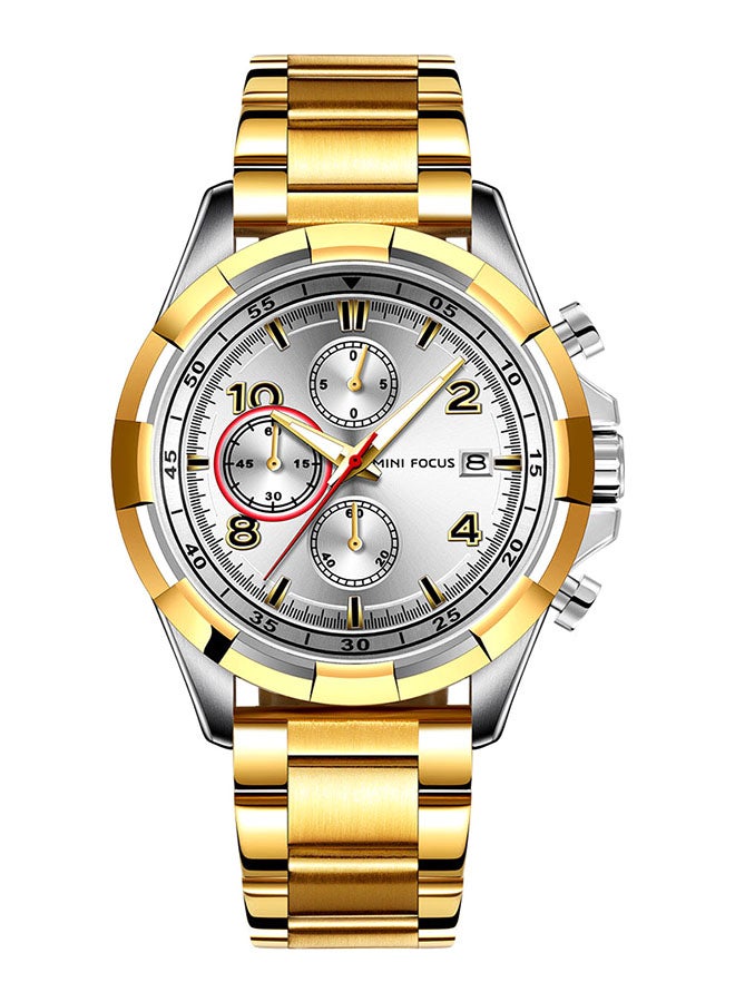 ساعة يد كرونوغراف بسوار من الإستانلس ستيل men - Image 1