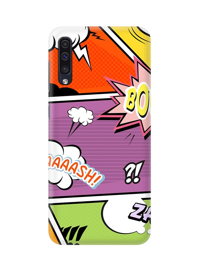 Stylizedd - Protective Case Cover For Samsung Galaxy A50 Comic Strip - Image 1