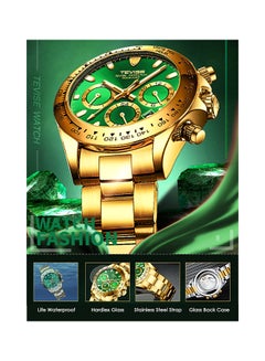 Tevise men Stainless Steel Band Chronograph Wrist Watch  - Image 4