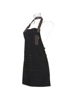 Generic Barber Hairdresser Apron Black  - Image 2