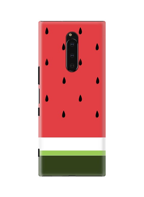 Protective Case Cover For Sony Xperia 1 Minimal Watermelon