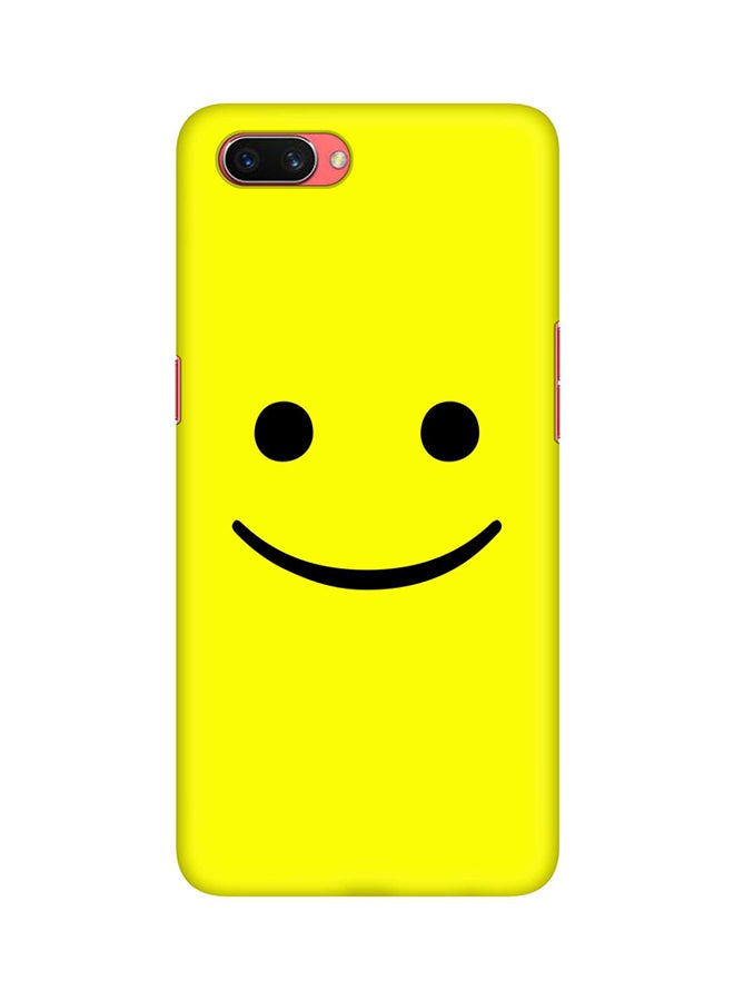 Stylizedd Protective Case Cover For Oppo A3s Blimey Smiley 