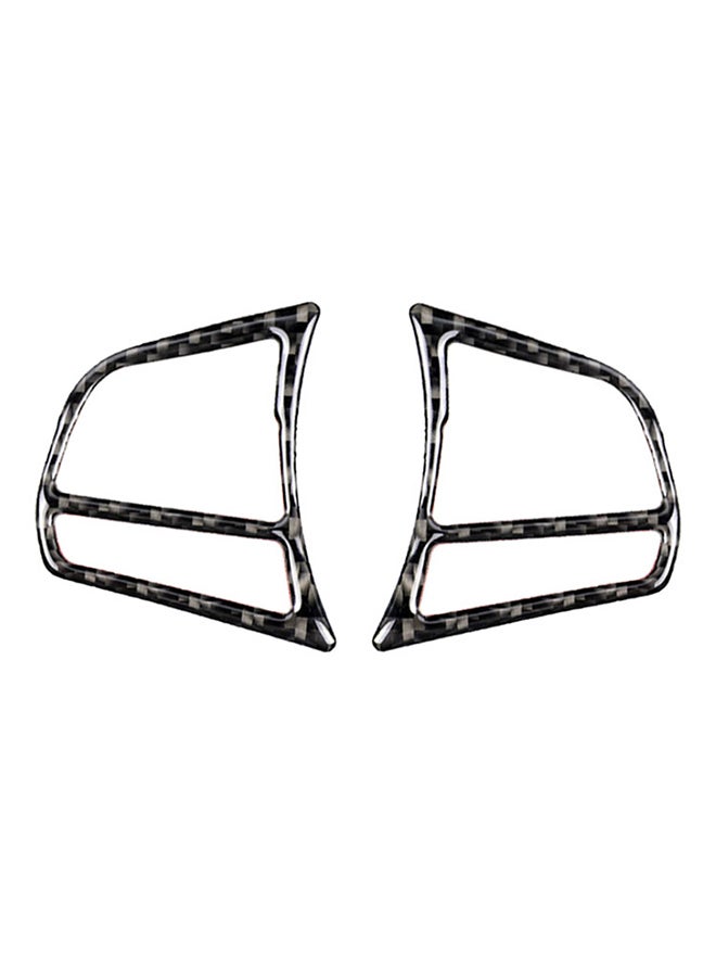 Generic Car Steering Wheel Button Sticker Cover  - Image 1