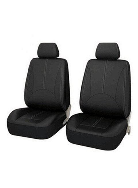 4-Piece Universal Luxury PU Leather Auto Seat Cover
