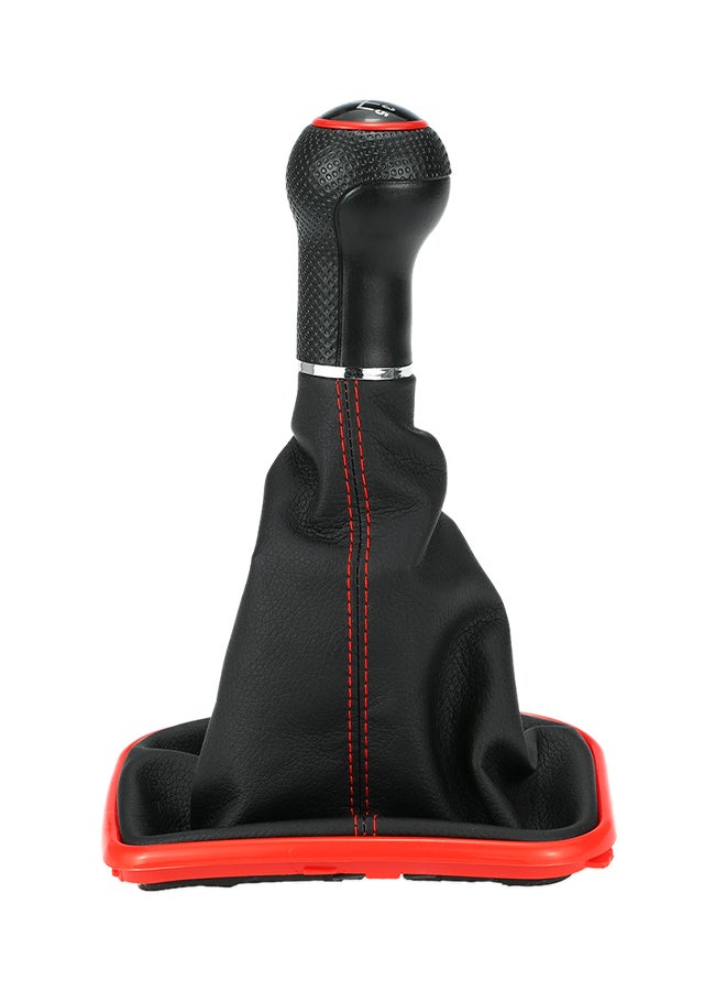 Generic 5 Speed Gear Shift Knob Gaitor Boot PU Leather  - Image 1