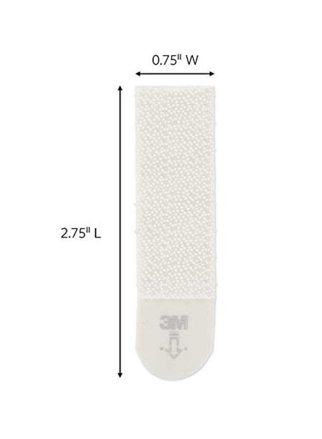 Command 12-Piece Medium Picture-Hanging Strip Set White 1x4x7inch - Image 2