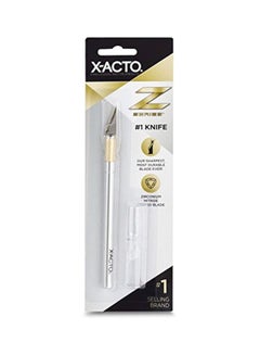 X-Acto Z Series Knife With Safety Cap Silver/Gold  - Image 4