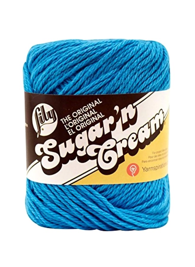 Cotton Yarn Hot Blue 120yard - v1558430937/N25933386A_1