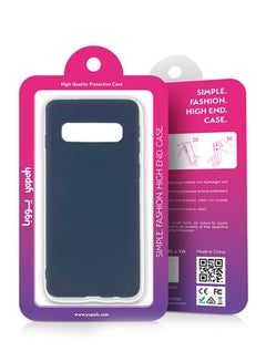 yopah Protective Silicone Back Case Cover For Samsung Galaxy S10 Blue  - Image 3