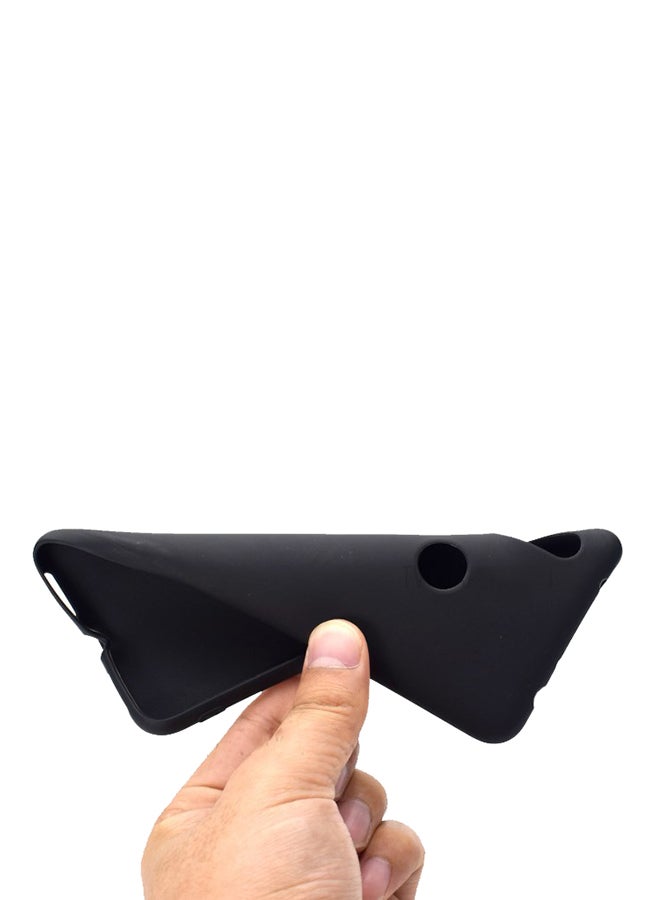 yopah - Protective Silicone Back Case Cover For Xiaomi Redmi Note 6 Pro Black - Image 1