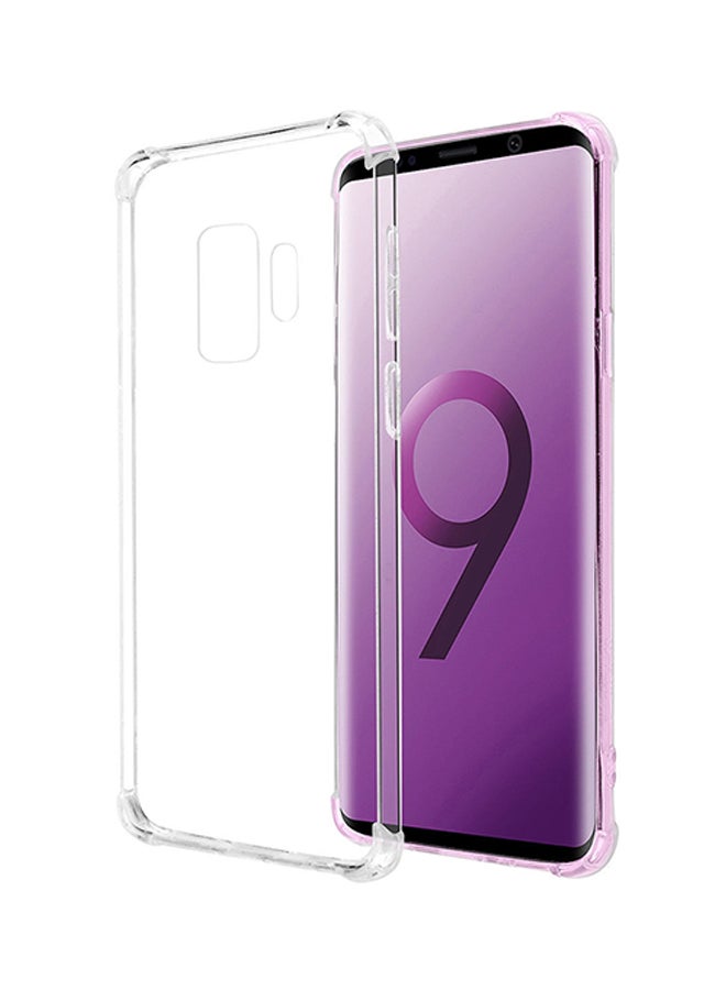 يوبا غطاء حماية خلفي من السيليكون لهاتف سامسونج جالاكسي S9 Plus شفاف - Image 1