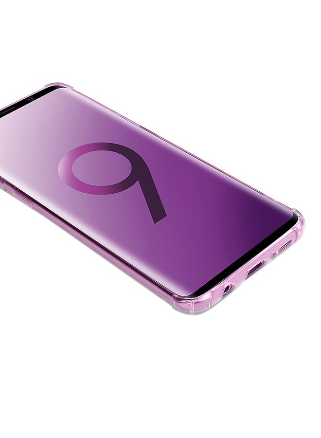 يوبا غطاء حماية خلفي من السيليكون لهاتف سامسونج جالاكسي S9 Plus شفاف - Image 4