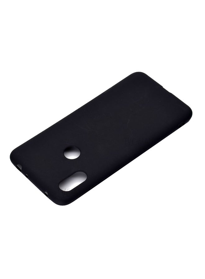 yopah - Protective Silicone Back Case Cover For Xiaomi Redmi Note 6 Pro Black - Image 1
