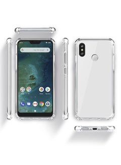 Protective Silicone Back Case Cover For Xiaomi Mi A2 Lite Clear - v1558431167/N25900373A_2