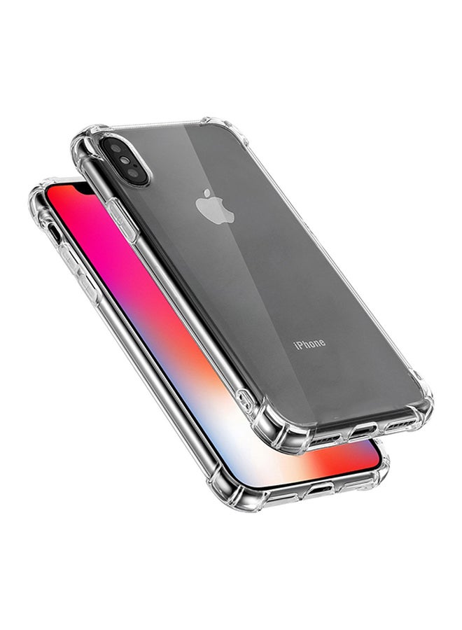 يوبا غطاء حماية خلفي سيليكون لهاتف آيفون XS ماكس شفاف - Image 3