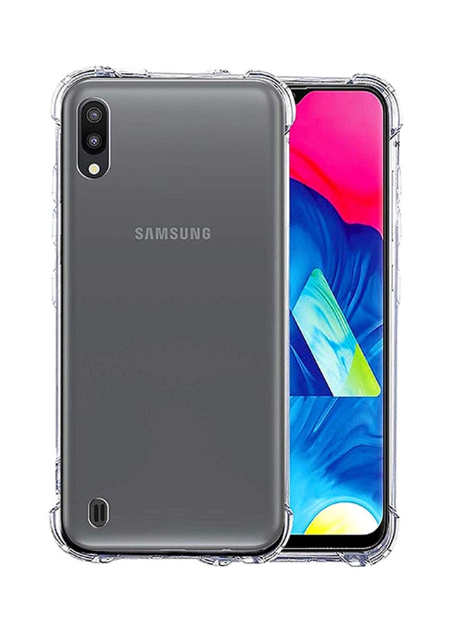 يوبا غطاء حماية واقٍ خلفي من السيليكون لهاتف سامسونج جالاكسي M10 شفاف - Image 1